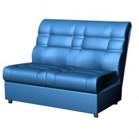 Двухместный диван без подлокотника V-100 Премьер Арт. 2BP