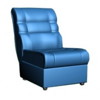 Мягкое кресло без подлокотника  V-100 Премьер Арт. 1BP